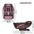MC 8012 Full Body Massage Chair Zero Gravity - Brown